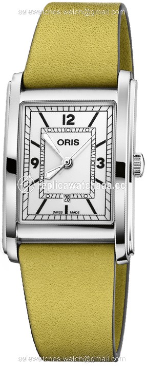 01 561 7783 4061-07 5 19 15 Oris Rectangular Automatic Midsize Watch 1 01 561 7783 4061-07 5 19 15 Oris Rectangular Automatic Midsize Watch 1